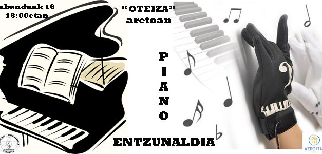 Pianoko ikasleen Entzunaldia